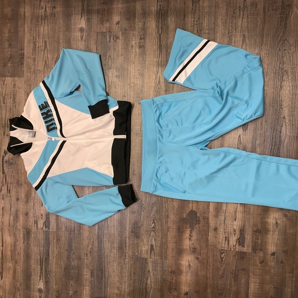 sky blue nike tracksuit